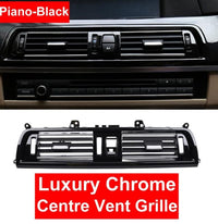 Ac Vent Compatible With Bmw 5 Series F10 2010-2017 6 Series F12 2012-2016 Ac Vent Ac Grill Glossy Black Centre 64229209136 64229197489