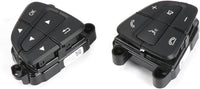 Mercedes-Benz 166/218 Complete Steering Wheel Switch Set (Black-Square) for W166, W156, W246, GLE, and B-Class - Left Hand 0999050600 and Right Hand 0999050700 Options Available Tag-SW-90