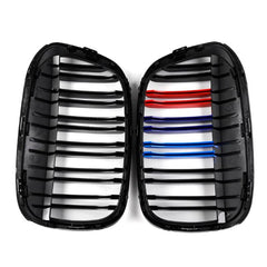 Front Bumper Grill Compatible With Bmw X1 F48 2016-2022 Front Bumper Grill M Colour