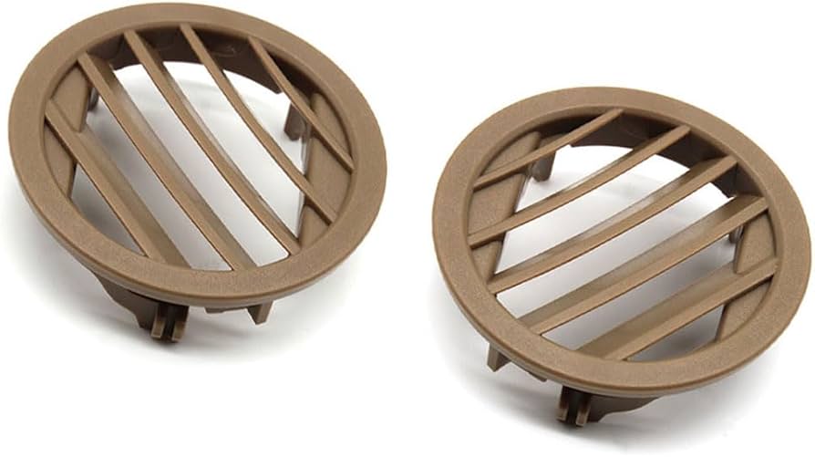 Mercedes Benz 204 Front AC Vent Dashboard Left & Right Set 2046806787 Yellow