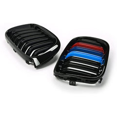 Front Bumper Grill Compatible With Bmw X3 F25 2014-2018 Front Bumper Grill M Colour