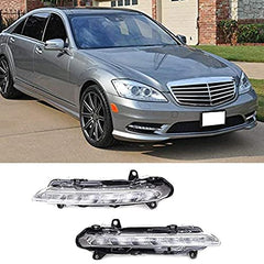 Fog Lamp Fog Light Drl Led Drl Compatible With Mercedes C Class W204 2011-2014 E Class W221 2009-2013 R Class W251 2011-2015 Fog Lamp Fog Light Drl Led Drl Right 2218201856