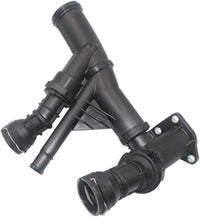 Thermostat Housing 04L121026F 04L121026AE 04L121026AH 04L121026J 04L121026Q 04L121113B 04L121113C 04L121113D Compatible With AUDI A3 Limousine (8VS, 8VM) | A3 / S3 & Q3 (8UB, 8UG) & SKODA KODIAQ I (NS6, NS7, NV7) & OCTAVIA III (5E3, NL3, NR3) Tag No.50