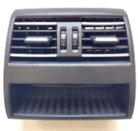 Ac Vent Compatible With Bmw 5 Series F10 2010-2017 Ac Vent Ac Grill Chrome Black Rear 64229172167