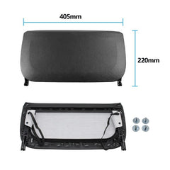 Seat Storage Pocket Cover Compatible with BMW 5 Series F10 2010-2013 Gt F07 2008-2013 7 Series F02 2009-2012 Seat Storage Pocket Cover Brown Model A 52107232090