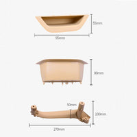 Door Handle Compatible with BMW X3 Door Handle X3 F25 2011-2017 Full Set Beige