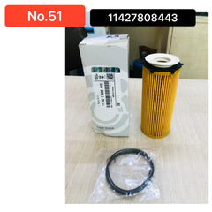 Oil Filter 11427808443 & E125HD209 & OX560 Compatible With BMW 3 Convertible (E93) & 5 (F10) & 5 Gran Turismo (F07) Tag.51