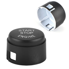 Engine One Button Start Stop Button Switch Cover 61319153832-A Compatible with BMW 5 Series (F10) & 7 Series (F01, F02, F03, F04)