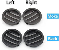 Dashboard Round AcVent Grille set Black 16683023549051 16683024549051 Compatible With Mercedes ML GL GLS GLE W166 W292
