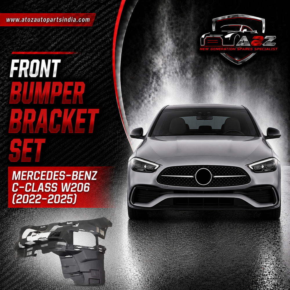 Front Bumper Bracket Left 2068856901 & Right 2068857001 Compatible With Mercedes-Benz C-CLASS W206 (2022-2025) Tag No.806