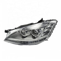 Complete Headlight Assembly (HID Performance) Left A2218200959 & Right A2218201059 A221820095964 Compatible With Mercedes Benz S-Class (W221) (2009-2011) Tag No.131
