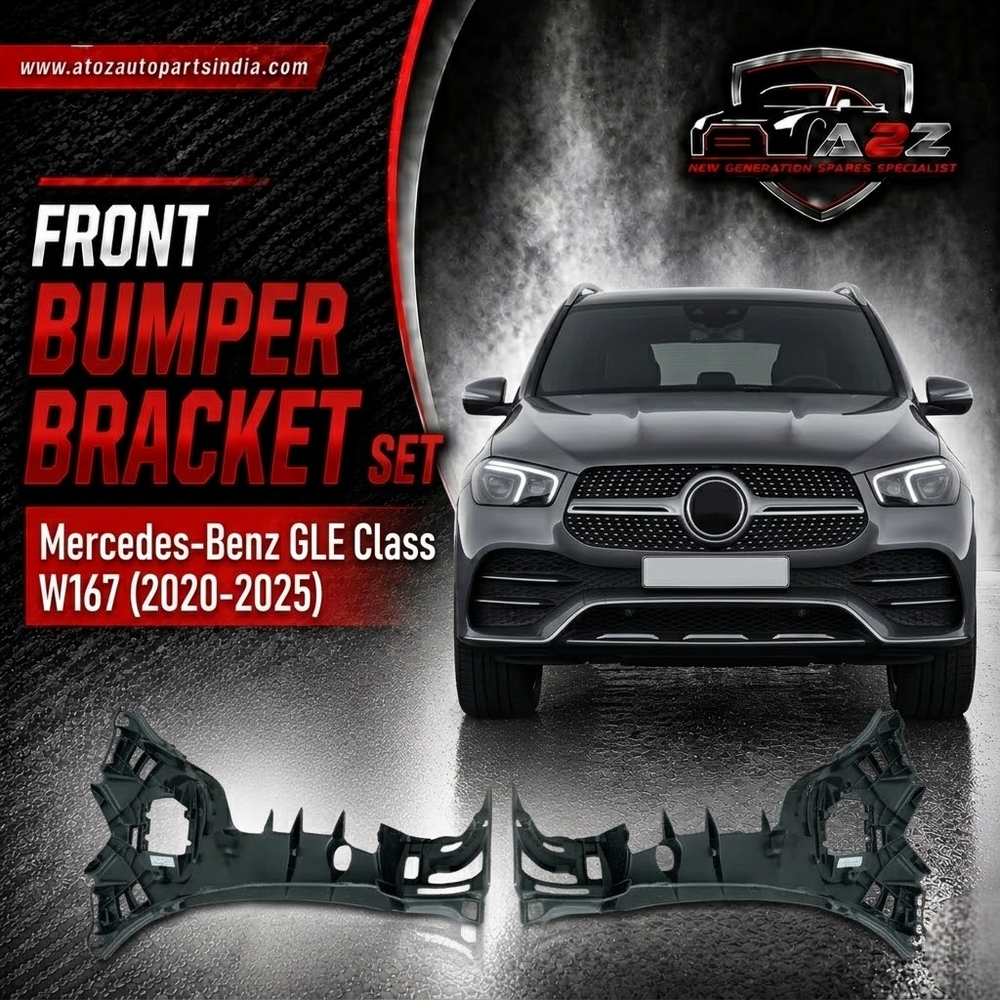 Front Bumper Bracket Left 1678850110 & Right 1678850210 Compatible With Mercedes-Benz GLE Class W167 (2020-2025) Tag No.708