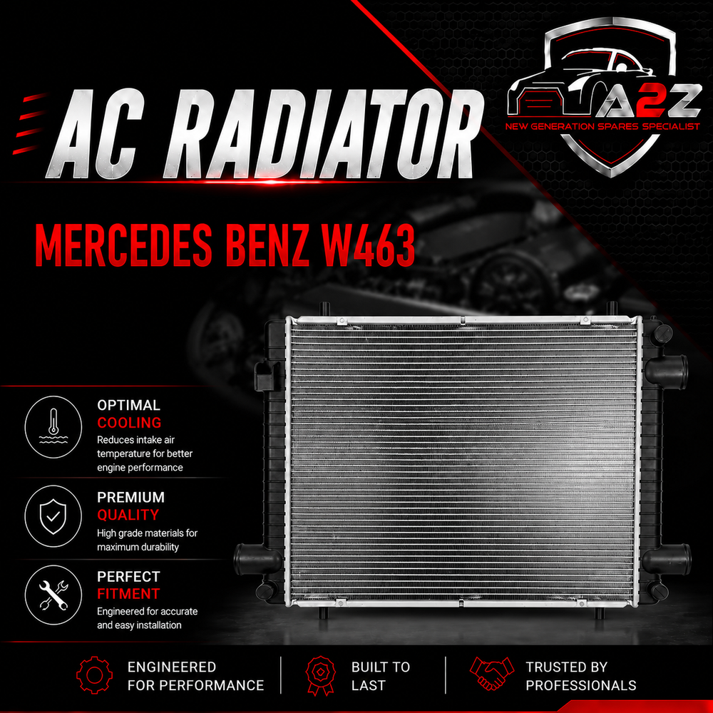 Radiator 4615000102 Compatible With Mercedes Benz W463