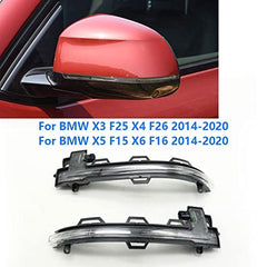 Mirror Light Compatible With Bmw X3 F25 2014-2018 X5 F15 2014-2018 X6 F16 2014-2018 Side Mirror Light 63137291217 Left