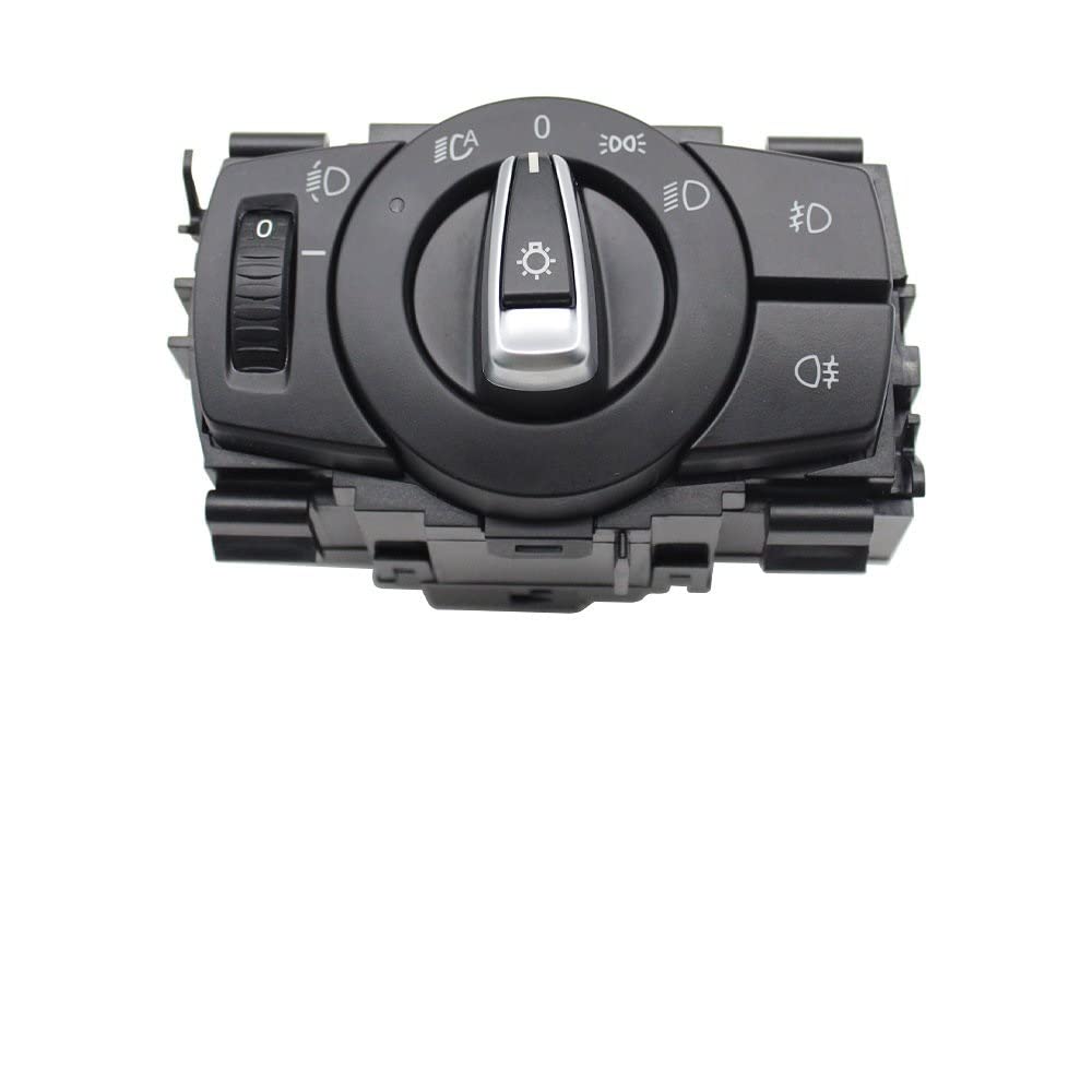 BMW 3 Series E90 X1 E84 Headlight Control Unit Switch With Roller 61319169406 Tag-SW-113