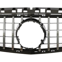 Front Bumper Grill Compatible With Mercedes Benz A Class W176 A180 A200 A250 A45 Amg Gtr 2012-2016 Front Bumper Grill W176 Grill Gtr Silver