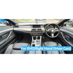 Door Handle Black Inner Set Carbon Fiber 51417225874 51417225847 Right 51417225848 51417225889 Right 51417225890 Compatible with BMW 5 Series F10 2010-2017
