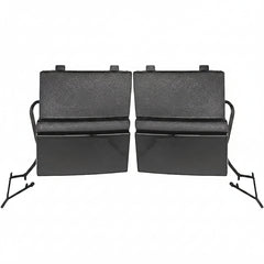 Front Bumper Tow Hook Cover Left 7P6807185A & Right 7P6807186A Compatible With Volkswagen TOUAREG (2015-18)