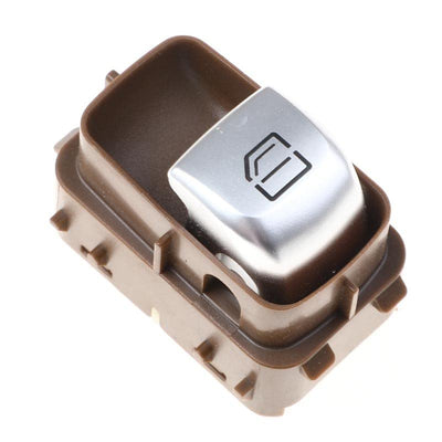 Window Switch Button Compatible With Mercedes C Class Window Switch Button C Class W205 2016 Glc W253 2018 E Class W212 Brown