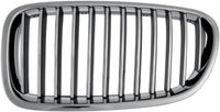 Front Chrome Kidney Grill Set (10 Lines) Right 51137336478 & Left 51137336477 Compatible With BMW 5 Series F10 2010-2016 Tag 14