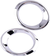 Fog Lamp Chrome Trim Ring Left 2048850574 & Right 2048850674 Compatible With Mercedes Benz C-CLASS W204 (2007-2014) Tag No.254
