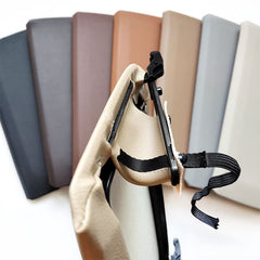 Seat Storage Pocket Cover Compatible with BMW 5 Series F10 2010-2013 Gt F07 2008-2013 7 Series F02 2009-2012 Seat Storage Pocket Cover Brown Model A 52107232090