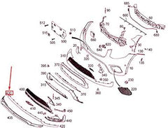 Front Bumper Chrome 2538852600 Compatible With Mercedes-Benz GLC-CLASS W253 (2016-2019) Tag No.267