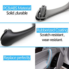 Door Handle Compatible with Mercedes C Class Door Handle C Class W203 2000 2007 Black