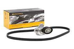 Multi Rib Belt Kit 6PK1026K1 Compatible With SKODA KODIAQ I (NS7, NV7) OCTAVIA III (5E3, NL3, NR3) (CONTINENTAL)