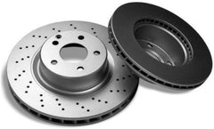 Rear Brake Disc Set 2224200472 Compatible With Mercedes Benz W222