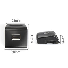 Black Sunroof Window Switch Button Cover 2049004801 Compatible With MERCEDES BENZ C-CLASS W204 & E-CLASS W212 & E-CLASS C207