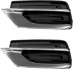Fog Lamp Cover Set Without Chrome Left 31663514F & Right 31663515F Compatible With Volvo XC90 (2018-2020) Tag No.841