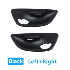 Door Handle Bowl Cover Compatible with BMW 5 Series Door Handle Bowl Cover 5 Series F10 2010-2017 Black Left