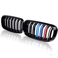 Front Bumper Grill Compatible With Bmw X5 F15 2014-2018 X6 F16 2015-2019 Front Bumper Grill M Colour