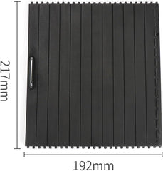 Water Cup Holder Roller Cover Trim Black 1666803814 Compatible With Mercedes Benz GL-Class W166 & GLE W166 & GLS