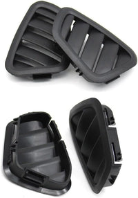 Mercedes Benz 205 Front AC Vent Dashboard Left & Right Set 2058804505 Black