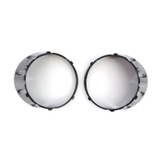 Fog Lamp Frame Plating Black Left 51117248791 & Right 51117248792 Compatible With MINI COOPER R56