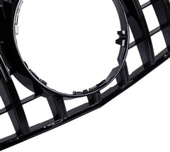 Front Bumper Grill Compatible With Mercedes Benz A Class W176 A180 A200 A250 A45 Amg Gtr 2016-2019 Front Bumper Grill W176 Grill Gtr Black 2016