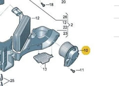 AC Heater Blower Motor 8D1820021A Compatible with SKODA SUPERB I (3U4) Tag-BM-13