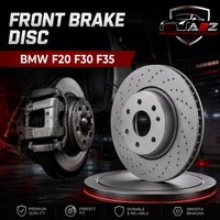 Front Brake Disc 34106797602 compatible With BMW F20 F30 F35