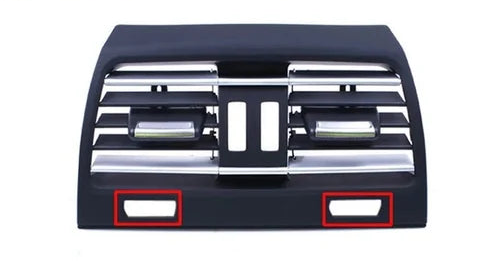 BMW 7 Series F01 F02 F03 F04 Black AC Vent Grille Center 64229115860 Rear 64229118249