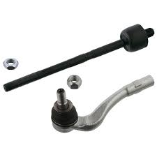 Front Steering Tie Rod End Head Assembly (Rack End 2043380415 & Tie Rod End Left 2043300903& Right 2043301003) Compatible With MERCEDES-BENZ C-CLASS (W204) & SLC (R172) & SLK (R172)