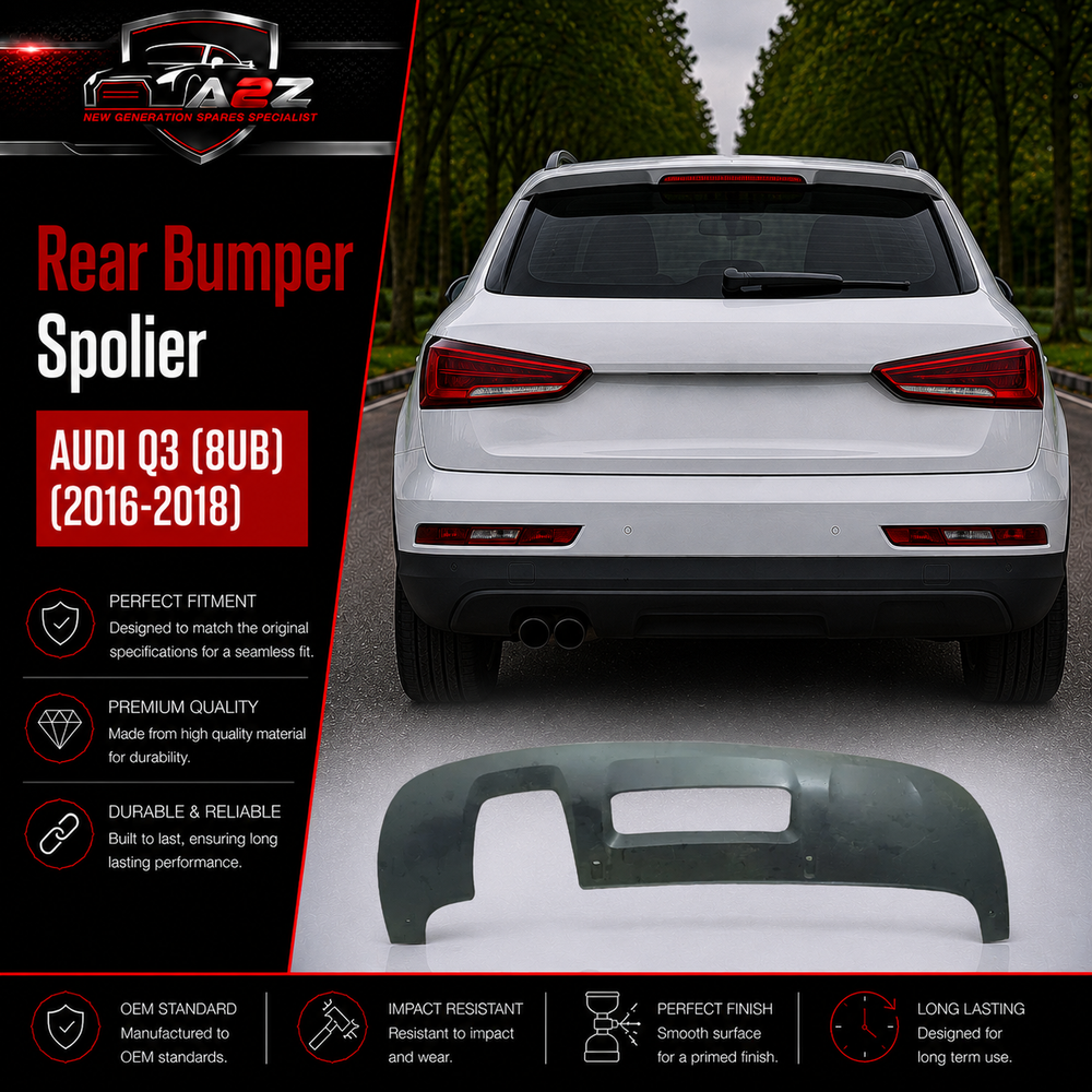 Rear Bumper Spolier 8U0807568SD6 8U0807568 Compatible With AUDI Q3 (8UB) Tag No.217