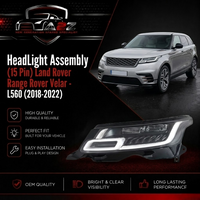 Complete Headlight Assy Left LR169902 & Right LR169900 (Both Side 15 Pin) Compatible With Land Rover Range Rover Velar - L560 (2018-2022) Tag No.17