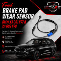 Front Brake Pad Wear Sensor 34356870351 Compatible With BMW X3 G01 F97 & X4 G02 F98