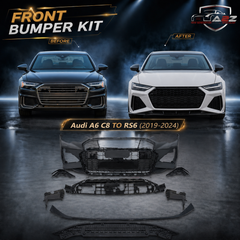 Front Bumper Kit Compatible With Audi A6 C8 To RS6 {2019-2024} FBK.5