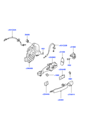 Rear Right Door Lock Actuator Latch LR011302 Compatible With LAND ROVER DISCOVERY IV (L319) | LR4 & FREELANDER 2 (L359) | LR2 & RANGE ROVER EVOQUE (L538) & RANGE ROVER SPORT I (L320)