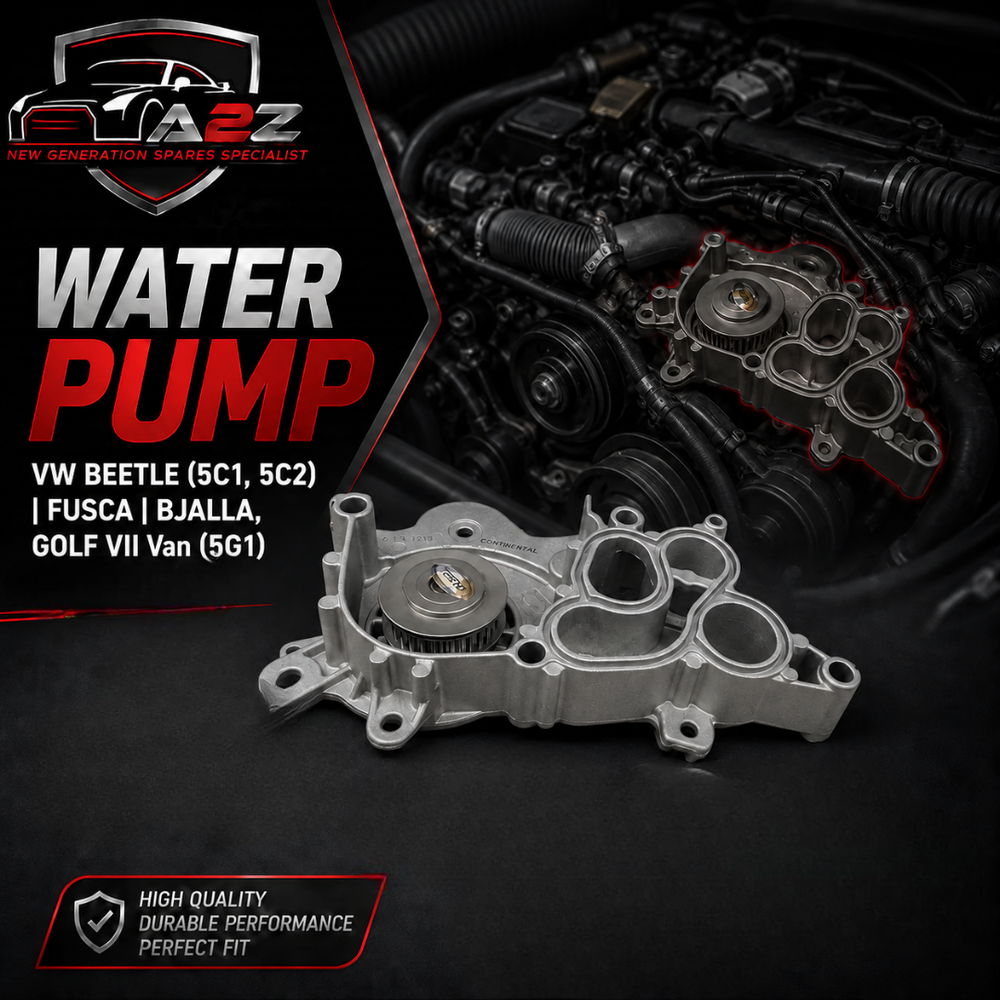 Water Pump WP6094 04E121600BD Compatible With VW BEETLE (5C1, 5C2) | FUSCA | BJALLA, GOLF VII Van (5G1) (CONTINENTAL)