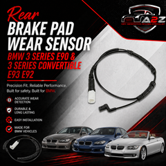 Rear Brake Pad Wear Sensor 34356789445 Compatible With BMW 3 Series E90 & 3 Series Convertible E93 E92