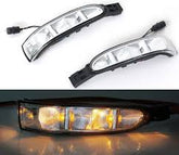 Dynamic Turn Signal LED Mirror Light Left 1648200521 & Right 1648200621 Compatible with MERCEDES BENZ GL-CLASS X164 Tag No.105